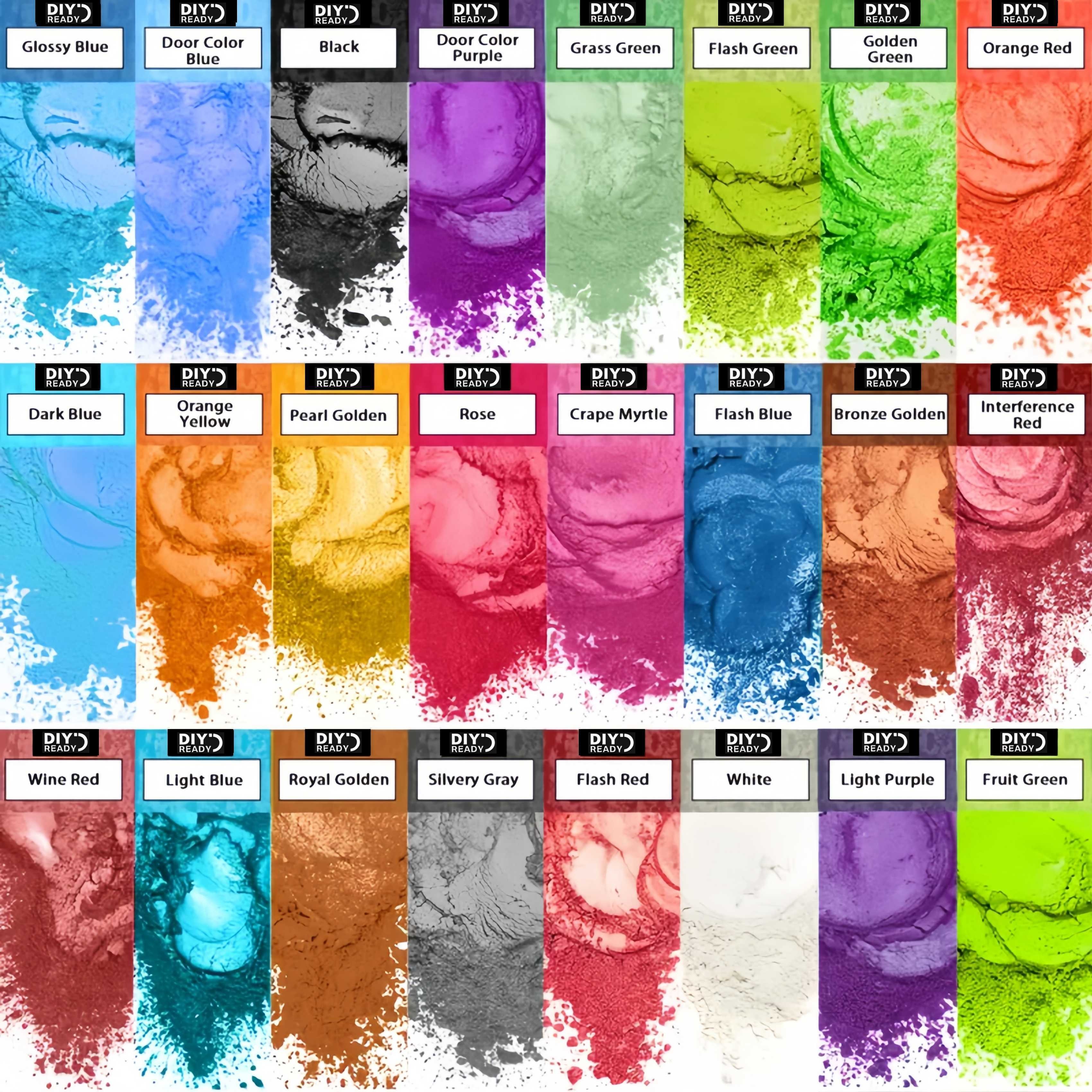 Candle Making Ideas - 24 Colors/8 Colors 5g 0.18oz Pearlescent