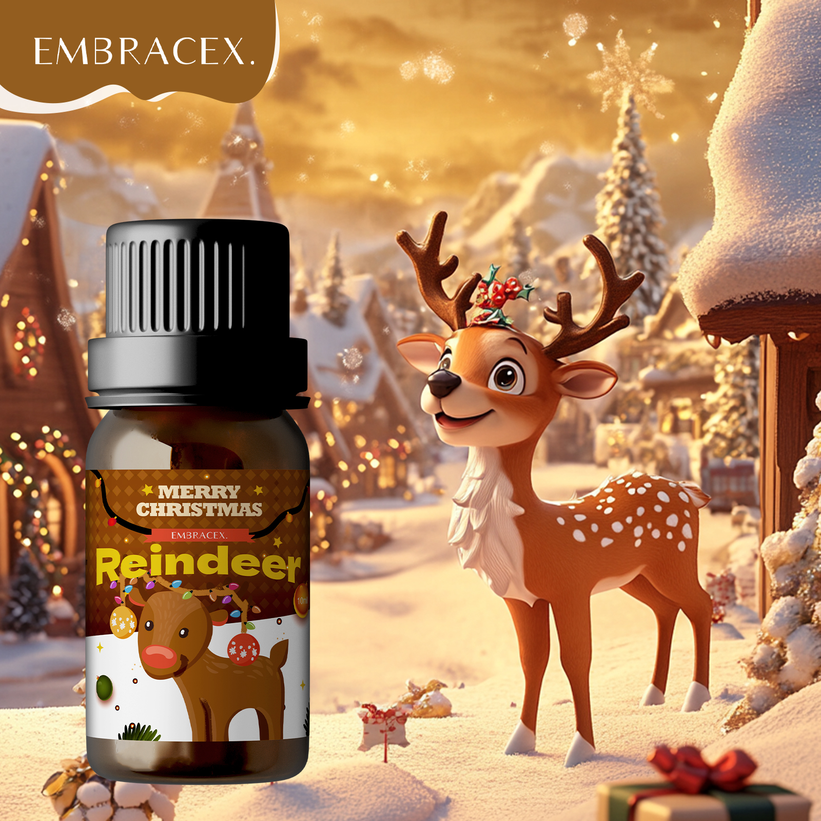Candle Making Essential Oil - 10ml Reindeer Essential Oil Fragrance Oils