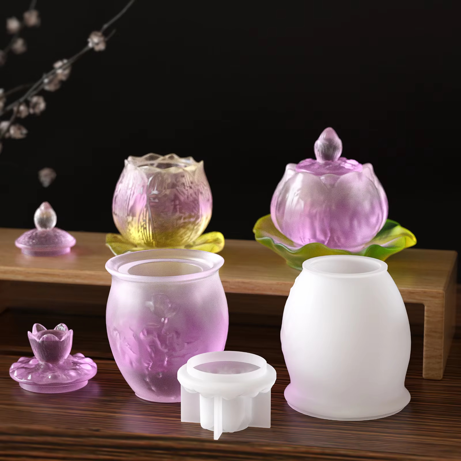 Diy Lotus Lamp Storage Can Sil - Candle Making Pot のレビューと価格