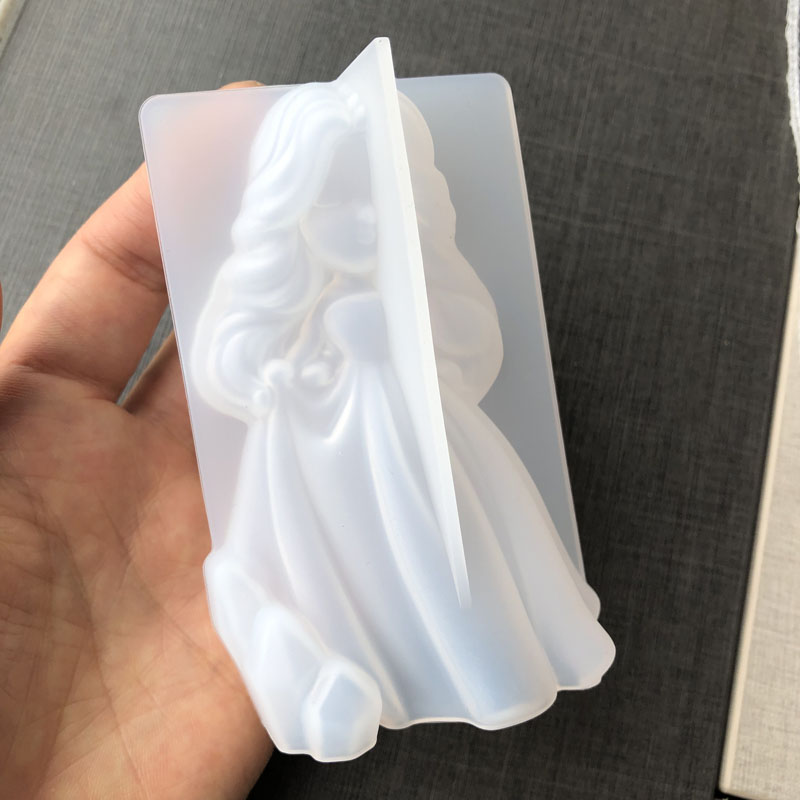 3D Cute Princess Silicone Cand - Candle Making Ideas のレビューと価格