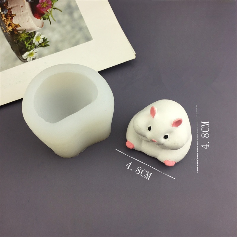 DIY Cute Hamster Mold Chocolat - Candle Making Ideas のレビューと価格