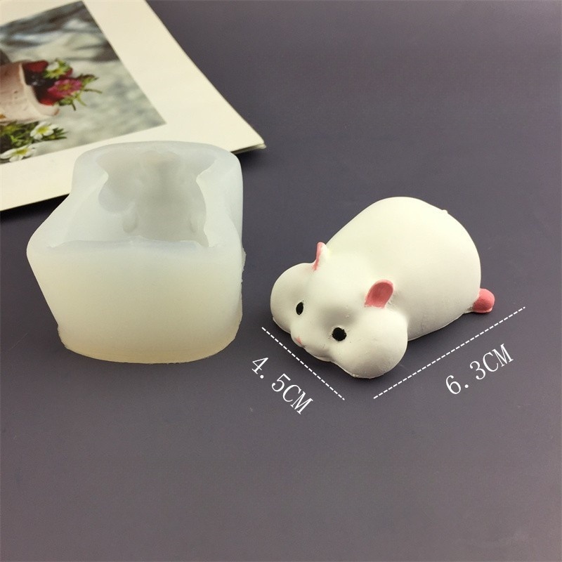 DIY Cute Hamster Mold Chocolat - Candle Making Ideas のレビューと価格