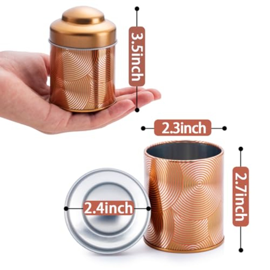 5oz Candle Tins for Making Can - Tin Container Lid のレビューと価格