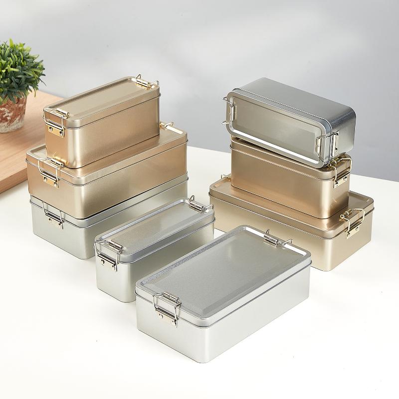 1/3Pcs Rectangular Tinplate Co - Tin Container Lid のレビューと価格