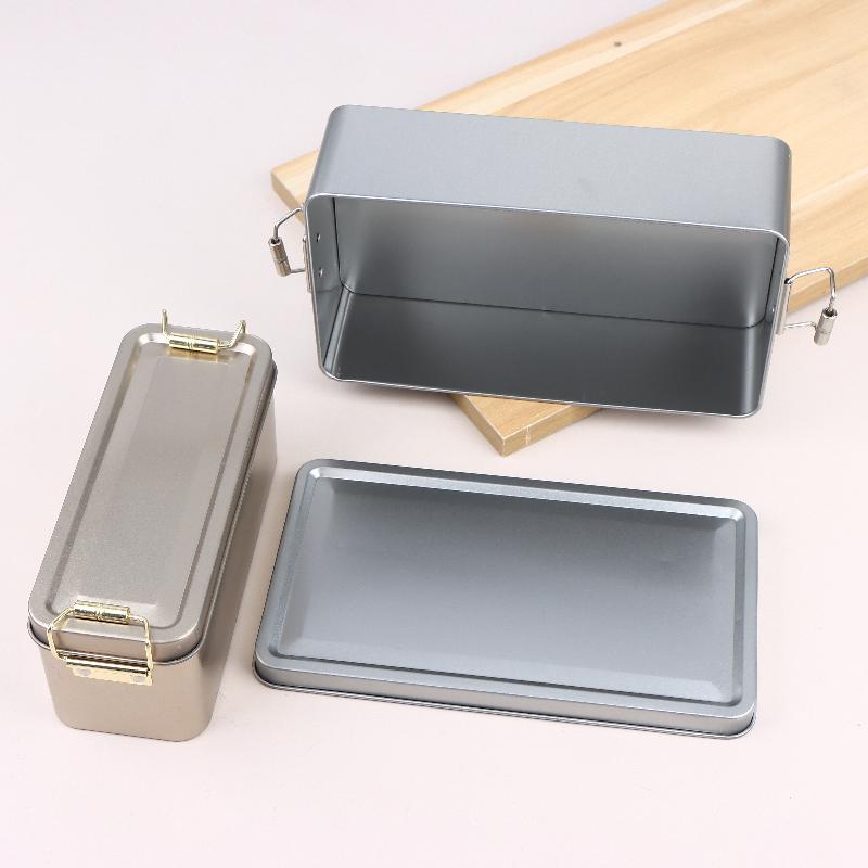 1/3Pcs Rectangular Tinplate Co - Tin Container Lid のレビューと価格