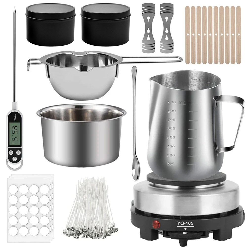 Glintmos DIY Candle Making Kit - Candle Making Ideas のレビューと価格