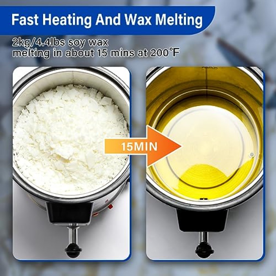 Electric Non-Stick Candle Wax  - Candle Making Pot のレビューと価格