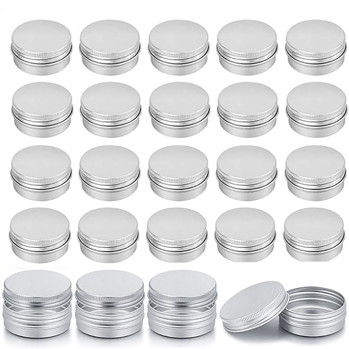 5-10pcs 5g - 100g Empty Alumin - Tin Container Lid のレビューと価格