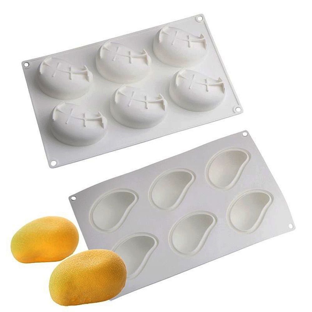 6 Cavity Mango Shaped Cake Mol - Candle Making Ideas のレビューと価格