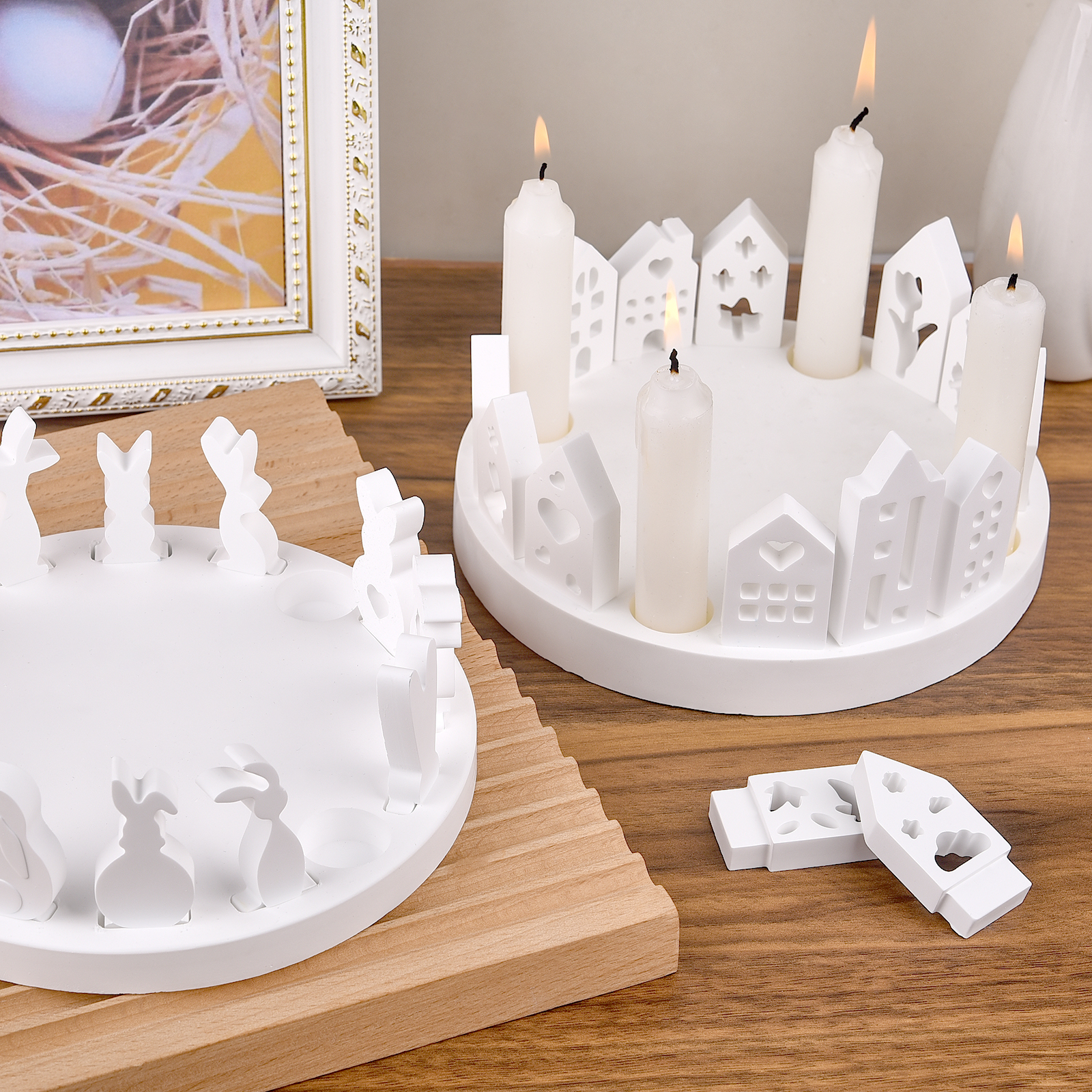 Hollow House Rabbit Candle Hol - Candle Making Ideas のレビューと価格