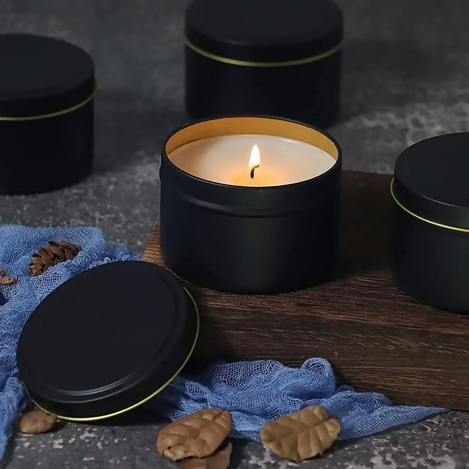 4oz/ 8oz Candle tins with lids - Candle Making Pot のレビューと価格
