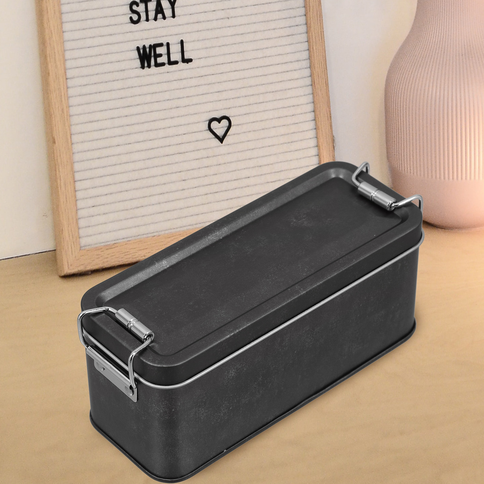 Premium Rectangular Tin Box wi - Tin Container Lid のレビューと価格