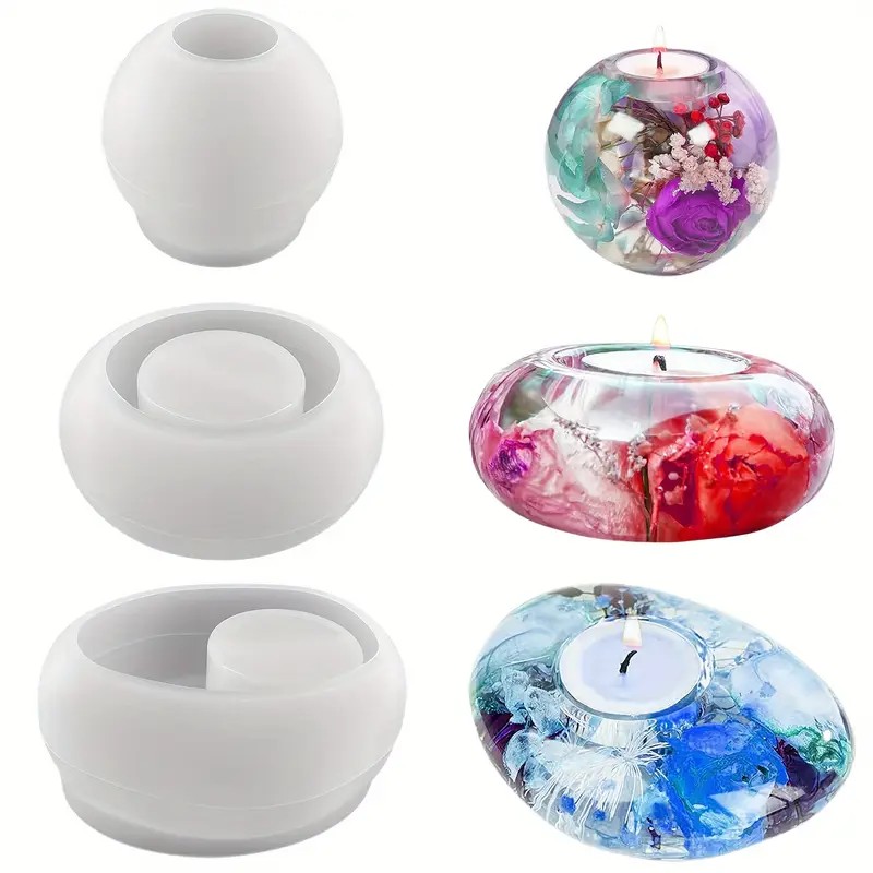 Tealight Candle Holder Resin S - Candle Making Ideas のレビューと価格