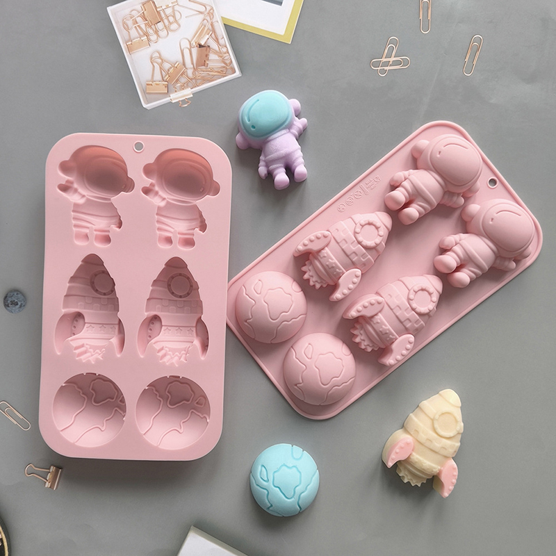 6-hole Cartoon Astronaut Rocke - Candle Making Factory のレビューと価格