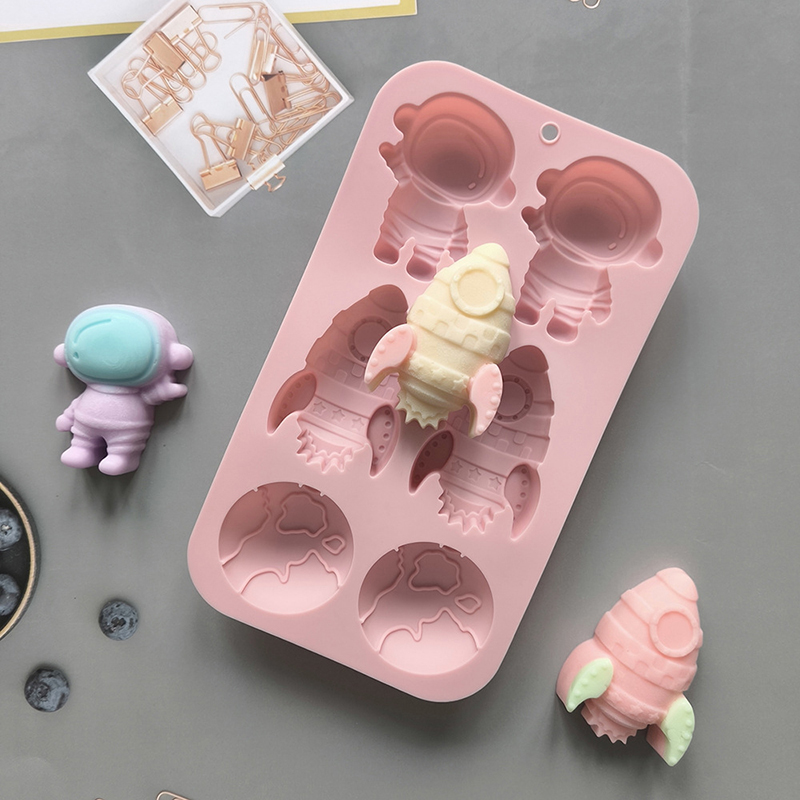 6-hole Cartoon Astronaut Rocke - Candle Making Factory のレビューと価格