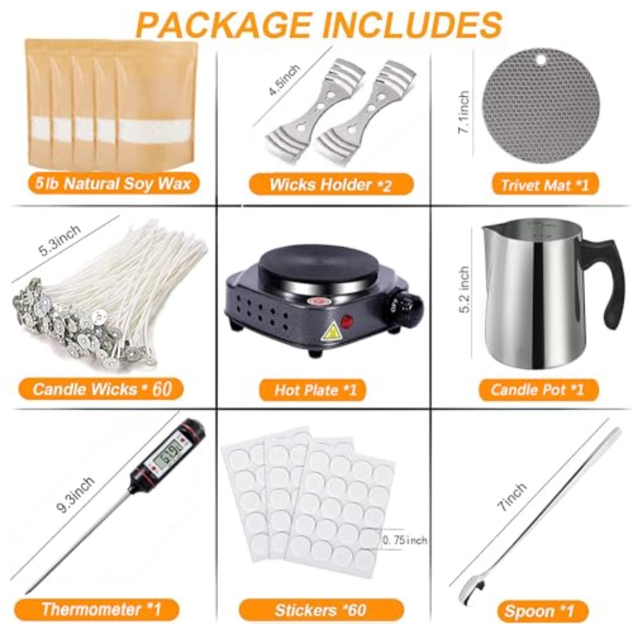 Candle Making Kit with for Adu - Candle Making Pot のレビューと価格