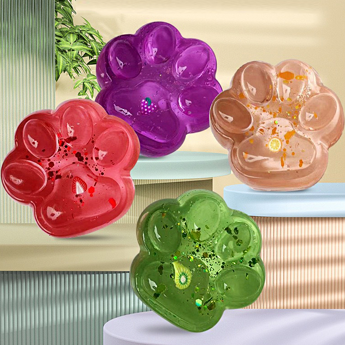 100G 7Colors Jelly Wax DIY Han - Candle Making Factory のレビューと価格