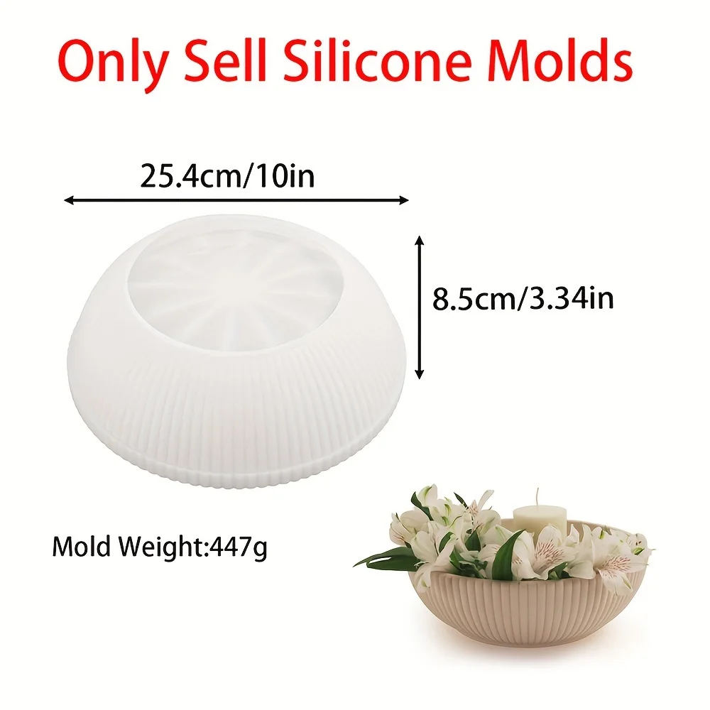 1 Ring Silicone Mould for Epox - Candle Making Pot のレビューと価格