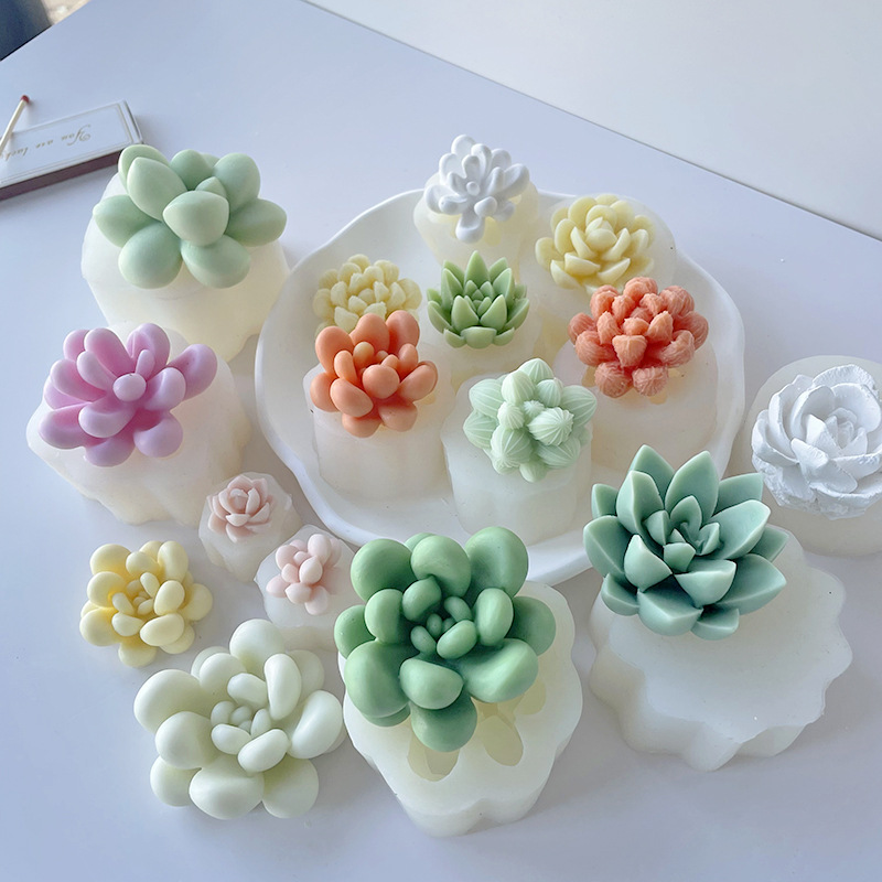 3D Candle Silicone Mold DIY Ar - Candle Making Pot のレビューと価格
