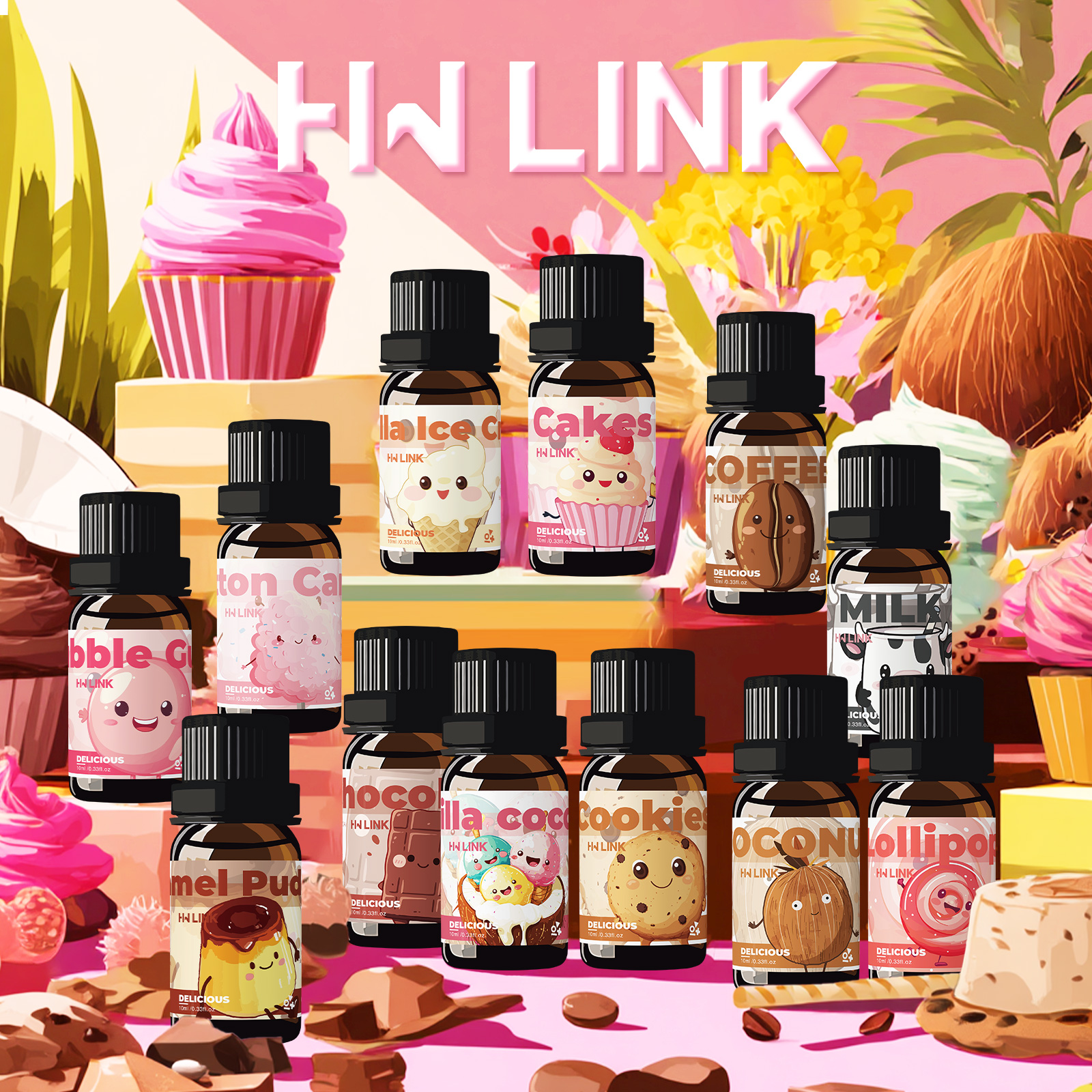 2pc Delicious Essential Oils f - Candle Making Essential Oil のレビューと価格