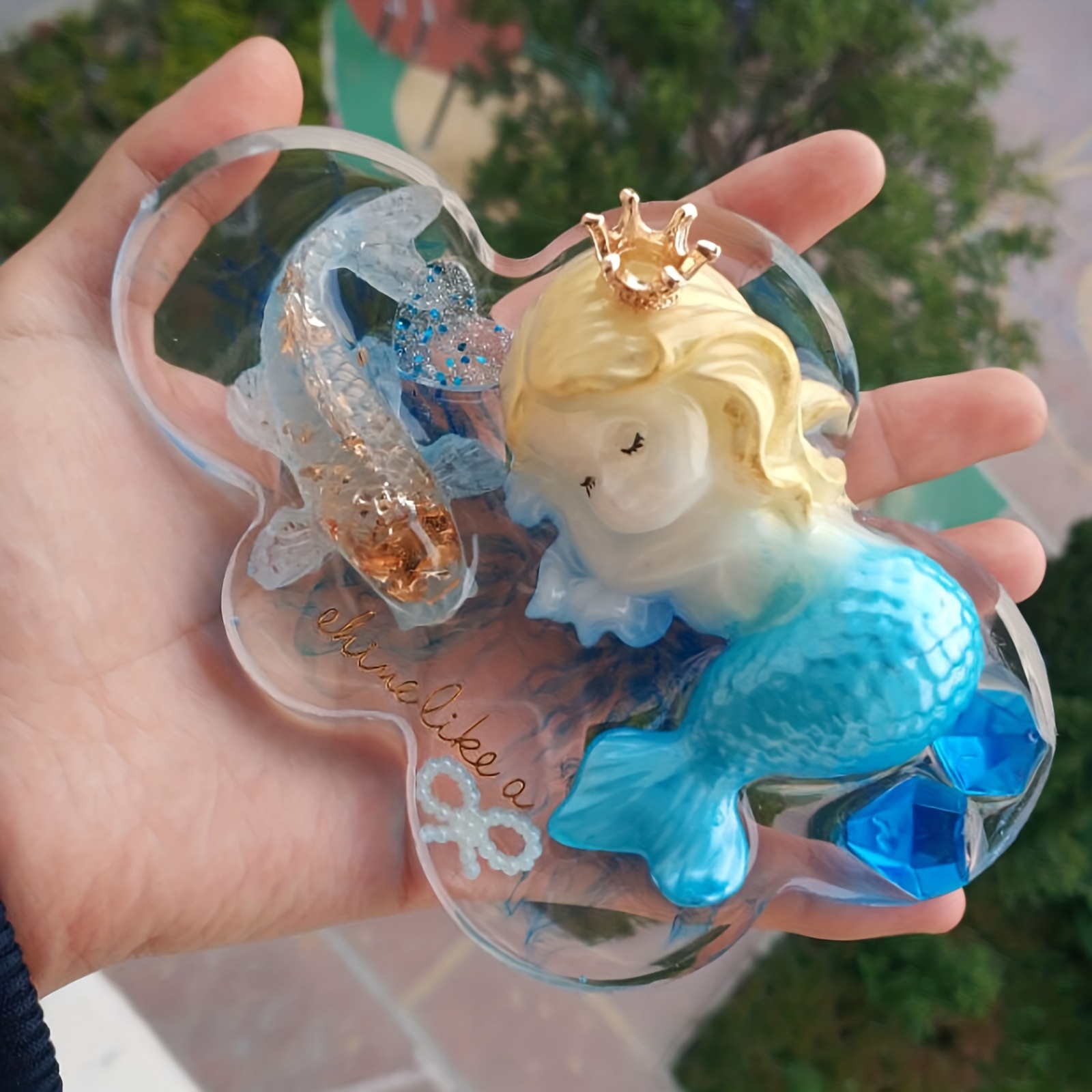 Cute Cartoon Mermaid Silicone  - Candle Making Ideas のレビューと価格