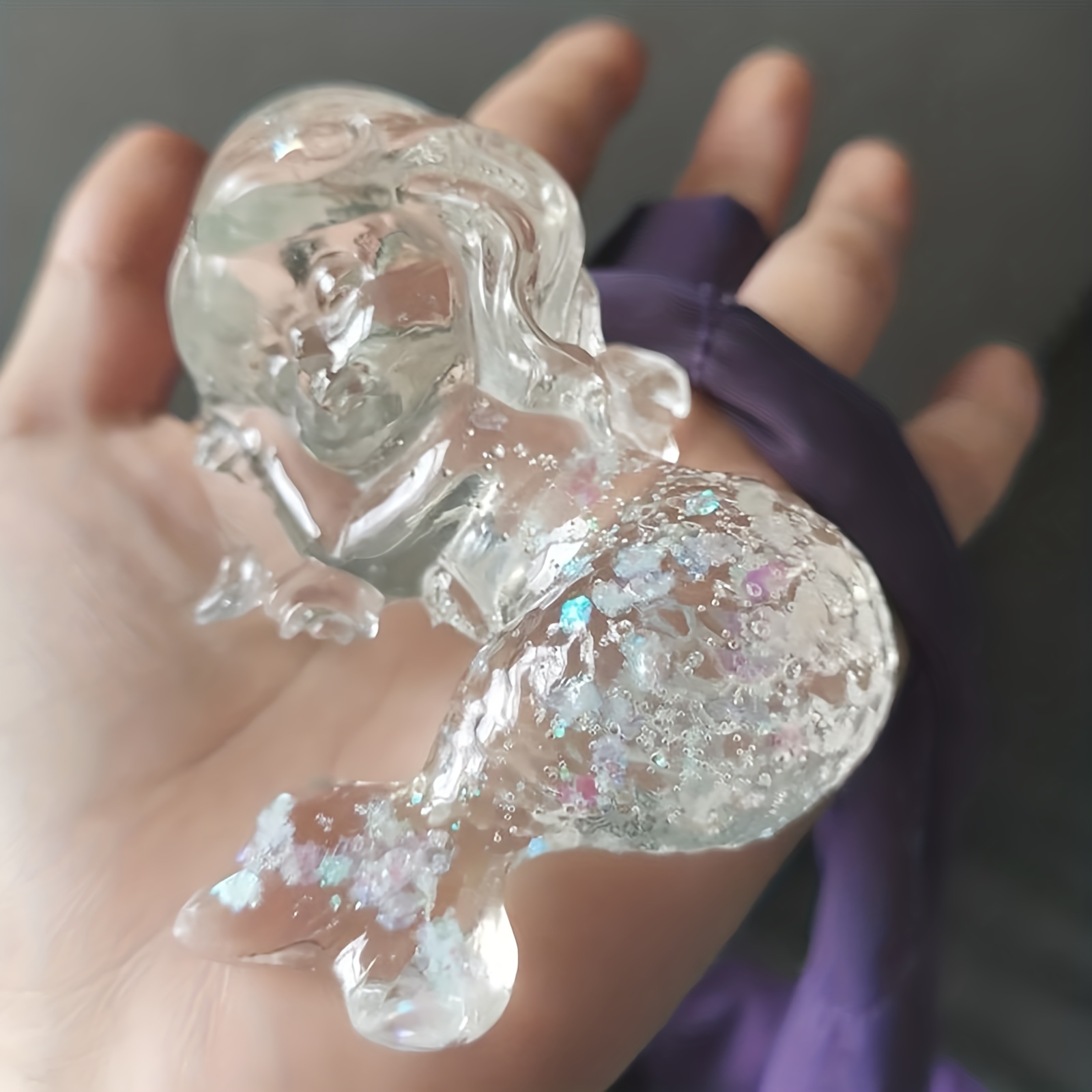 Cute Cartoon Mermaid Silicone  - Candle Making Ideas のレビューと価格