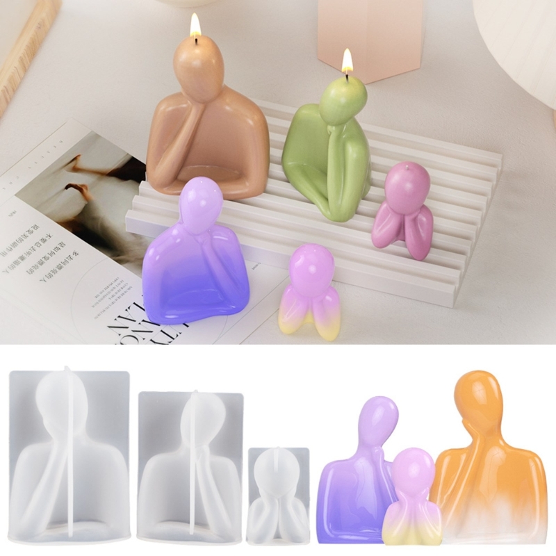 3D Family Candle Silicone Mold - Candle Making Ideas のレビューと価格