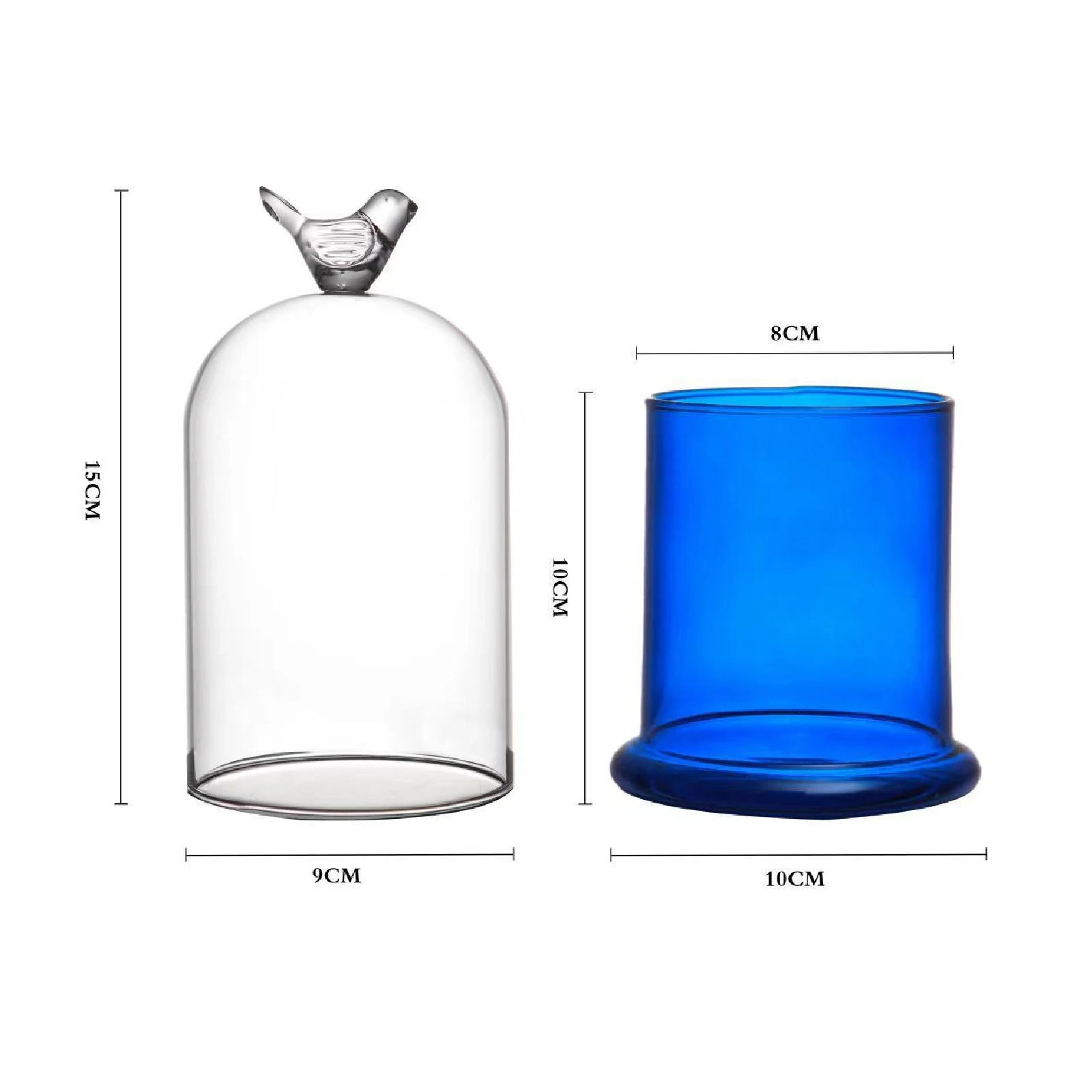 Glass Candle Cup Ornaments Ess - Candle Making Essential Oil のレビューと価格