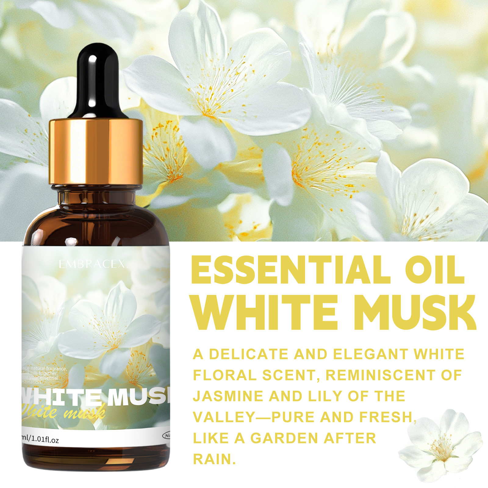 30ml White Musk Essential Oil  - Candle Making Essential Oil のレビューと価格