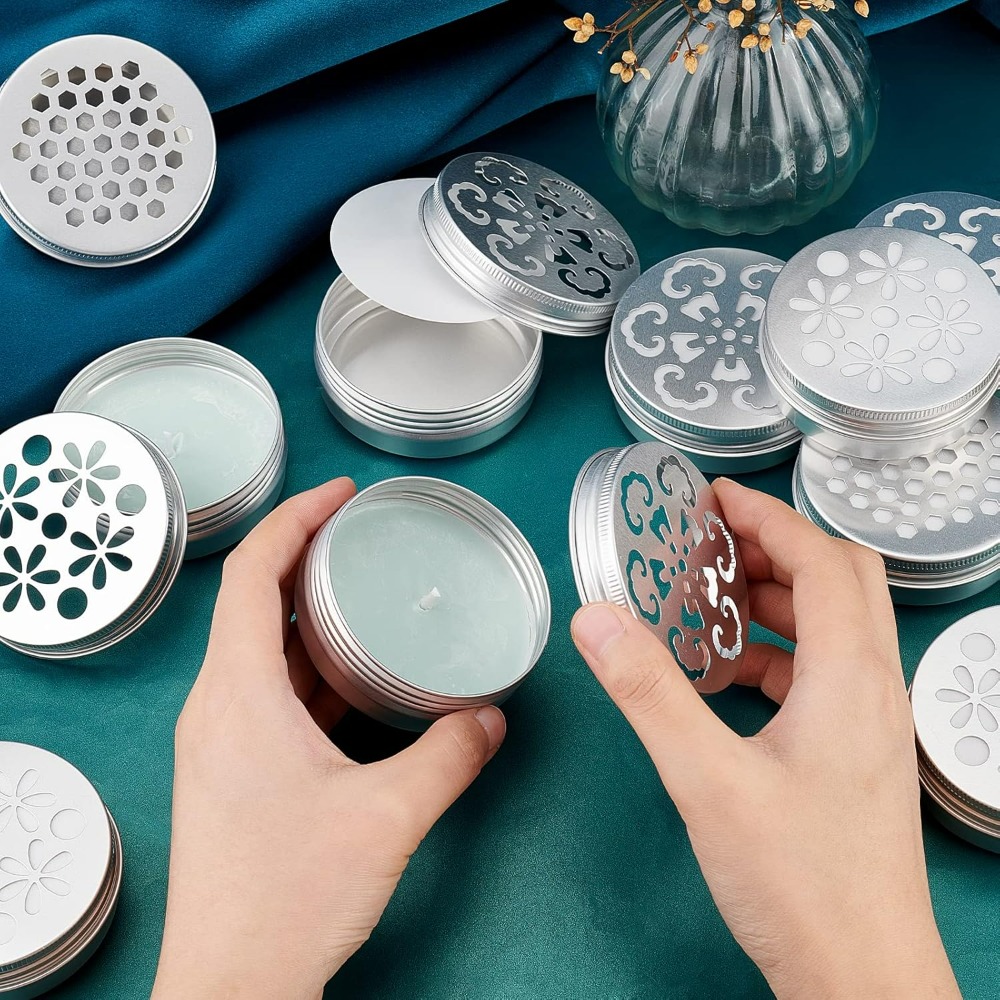 2 Ounce Aluminium Tins 12pcs 3 - Tin Container Lid のレビューと価格
