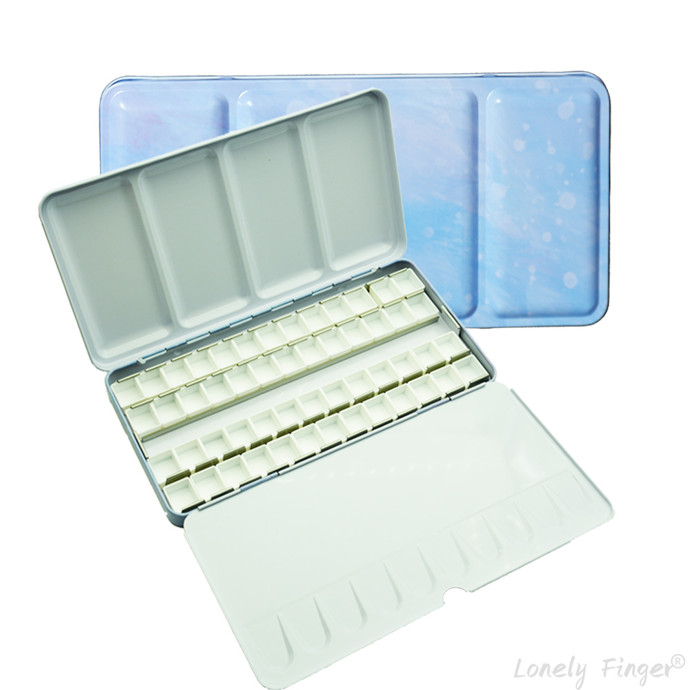 Empty Watercolor Palette Tin S - Tin Container Lid のレビューと価格