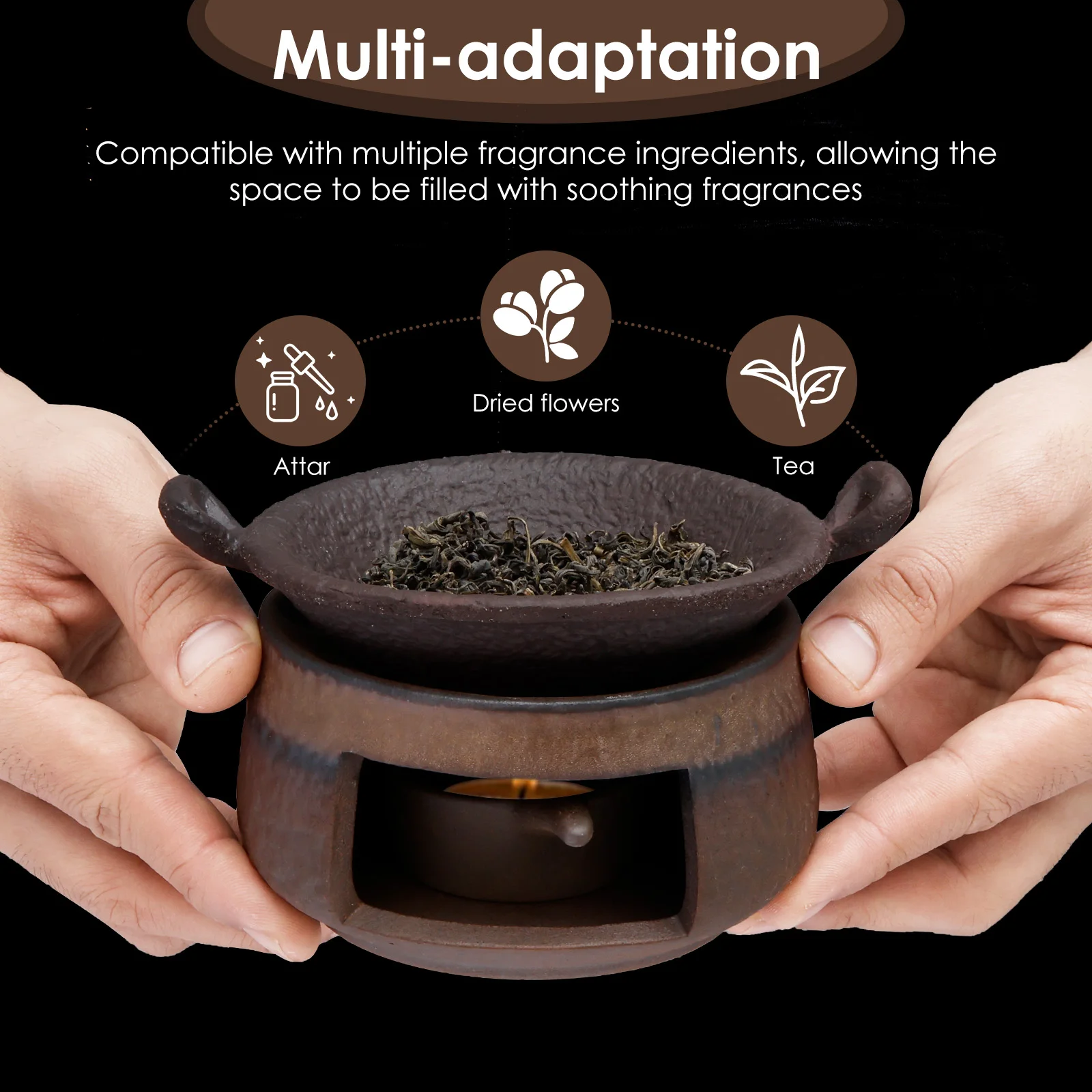 Ceramic Aromatherapy Stove Ess - Candle Making Essential Oil のレビューと価格