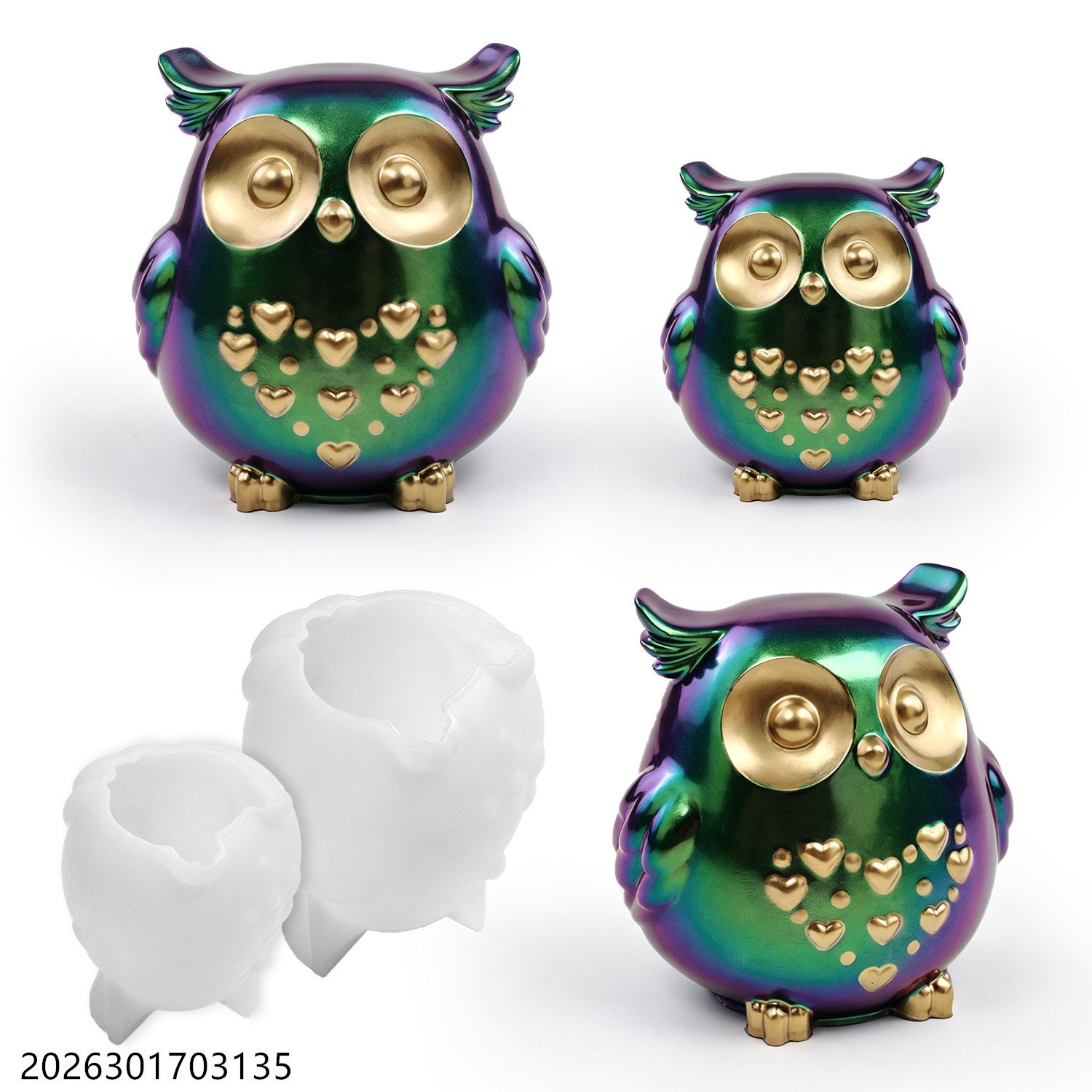 Owl Silicone Mold 3D Bird Shap - Candle Making Ideas のレビューと価格