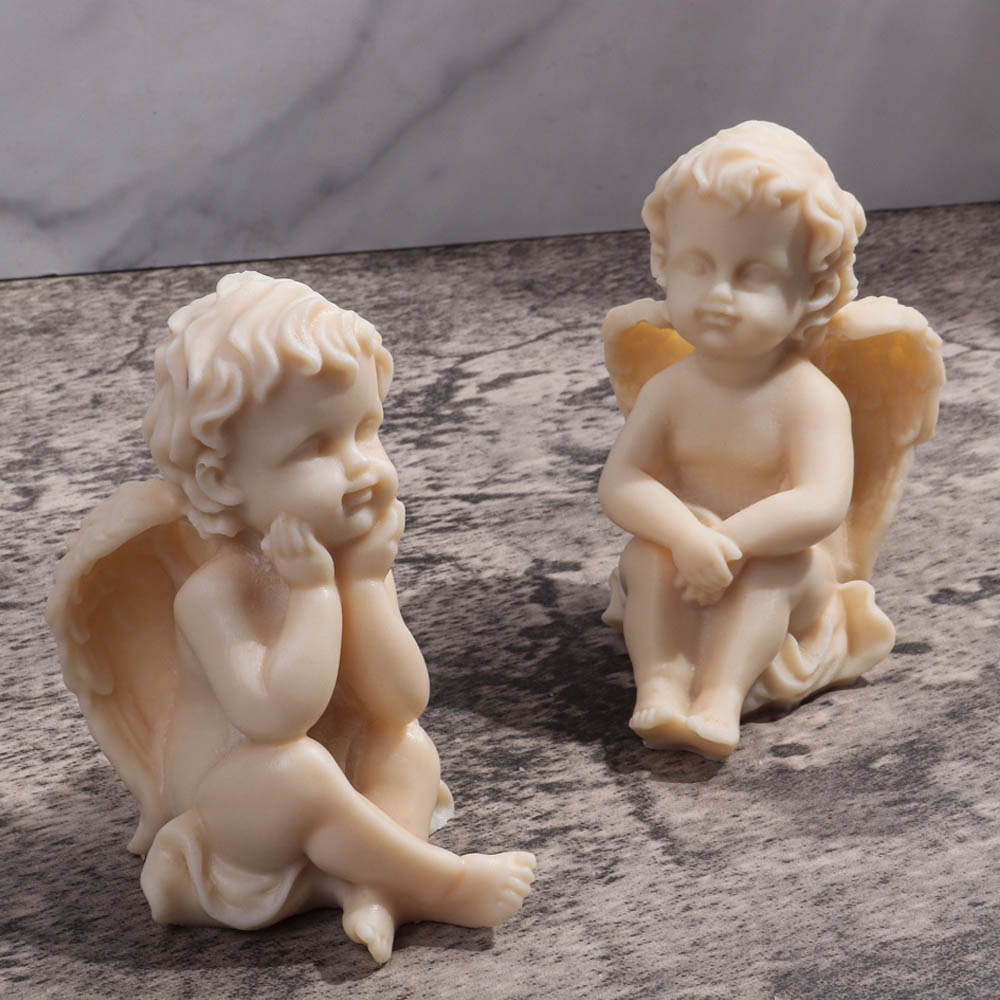 3D Angel Children Silicone Mol - Candle Making Factory のレビューと価格