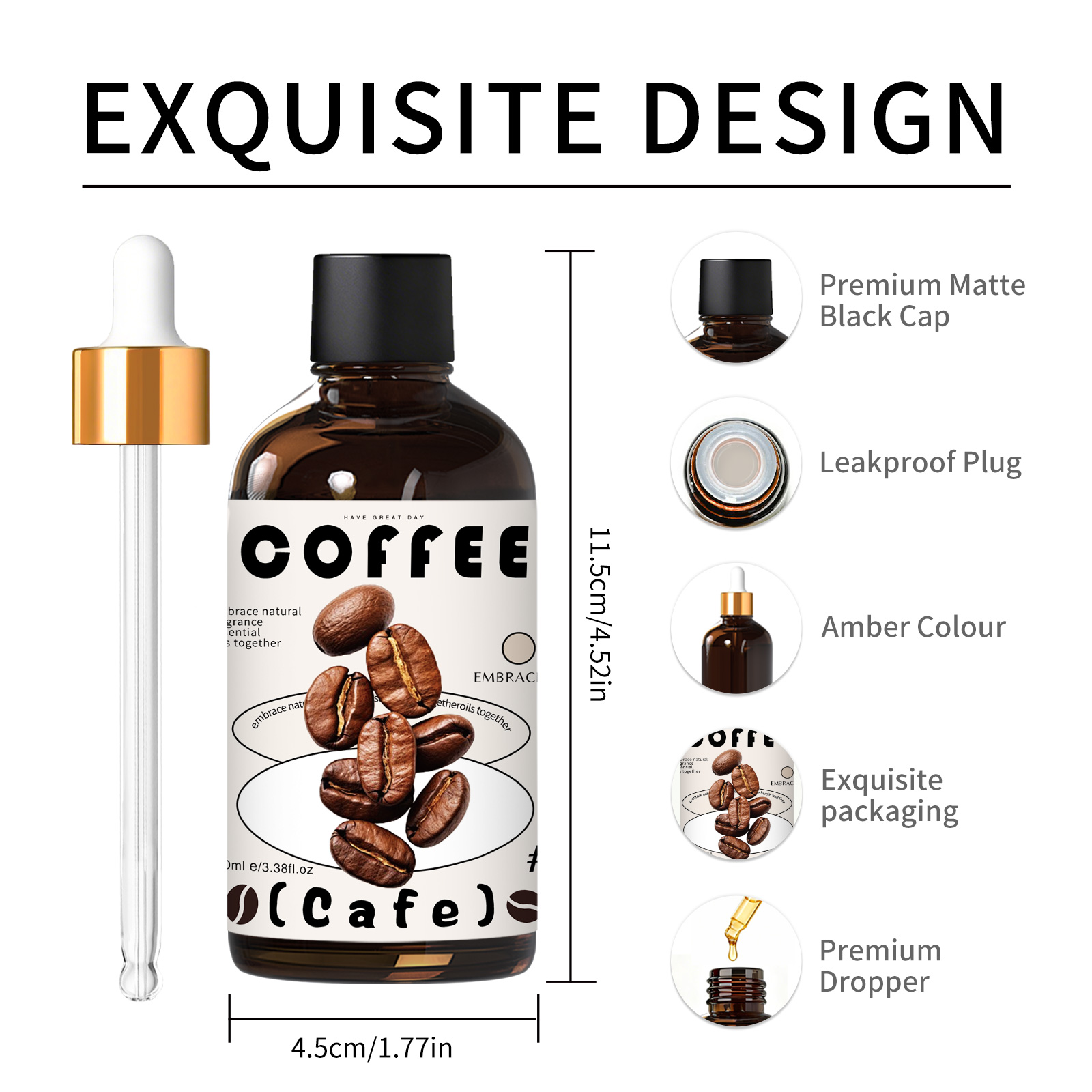 100ml Coffee Essential Oil Car - Candle Making Essential Oil のレビューと価格